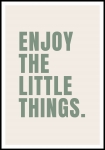 Plakat Enjoy The Litlle Things