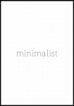 Plakat Minimalist