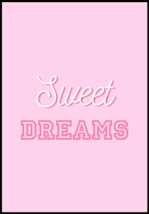 Plakat Sweet Dreams