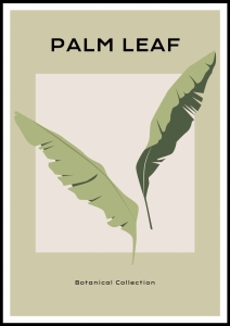 Plakat Palm Leaf No1