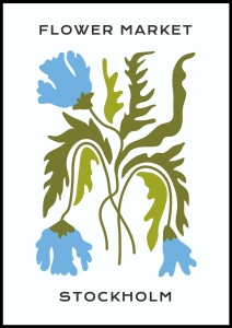 Plakat Stockholm Blooms 