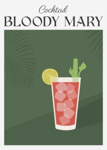 Plakat Bloody Mary Cocktail