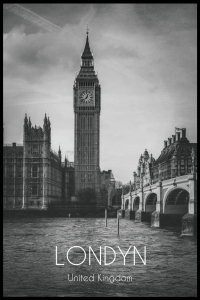 Plakat Londyn - Big Ben