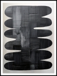 Plakat Black Abstract Shapes