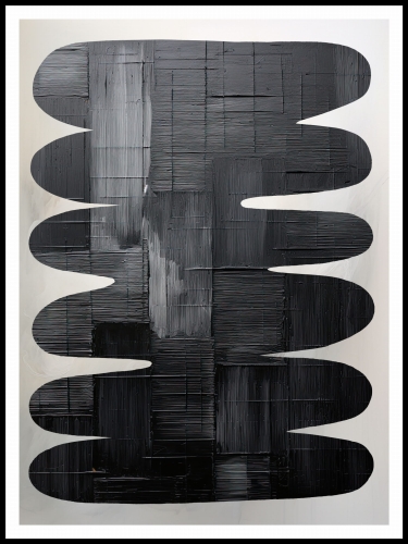 Plakat Black Abstract Shapes 02.jpg