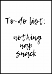 Plakat To-Do List