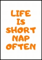 Plakat Life Is Short Nap Often_01.jpg