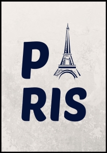 Plakat Paris No1