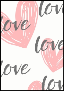Plakat Love