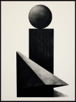 Plakat Black Forms
