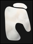Plakat White Abstract