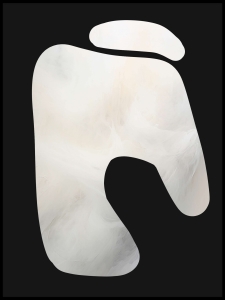 Plakat White Abstract