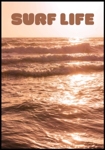 Plakat Surf Life