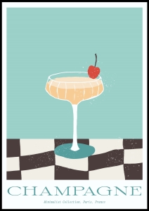 Plakat Champagne