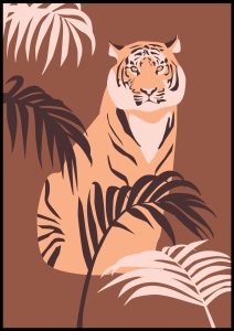 Plakat Tiger in the Jungle