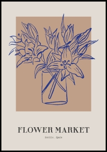 Plakat Blossom Sketch No1