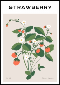 Plakat Berry Blossoms