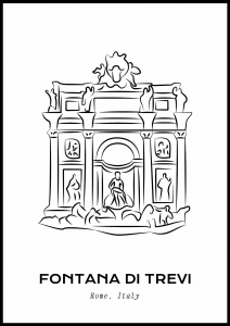 Plakat Fontana di Trevi