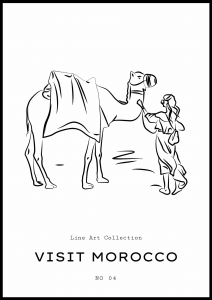 Plakat Visit Morocco