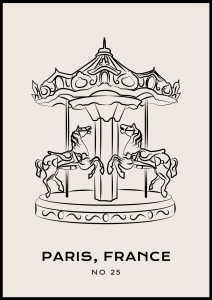 Plakat Carousel Ride