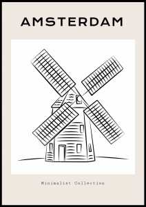 Plakat Amsterdam Lines