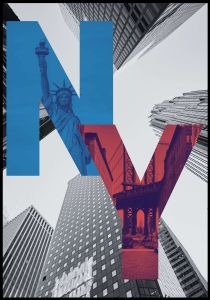 Plakat NY Skyline