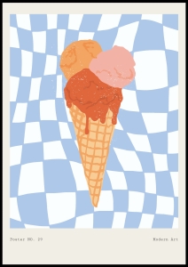 Plakat Ice Cream Delight