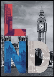 Plakat Iconic London