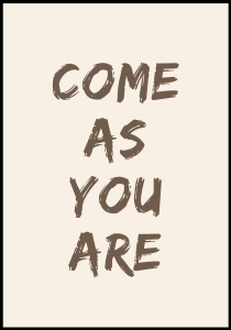 Plakat Come As You Are