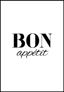 Plakat Bon Appétit